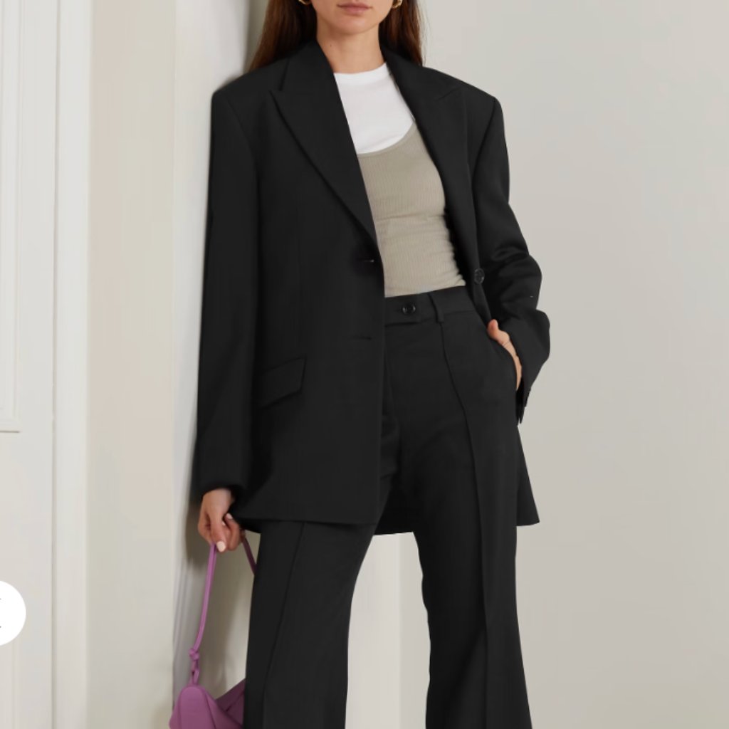 Acne Studios Recycled Grain De Poudre Blazer